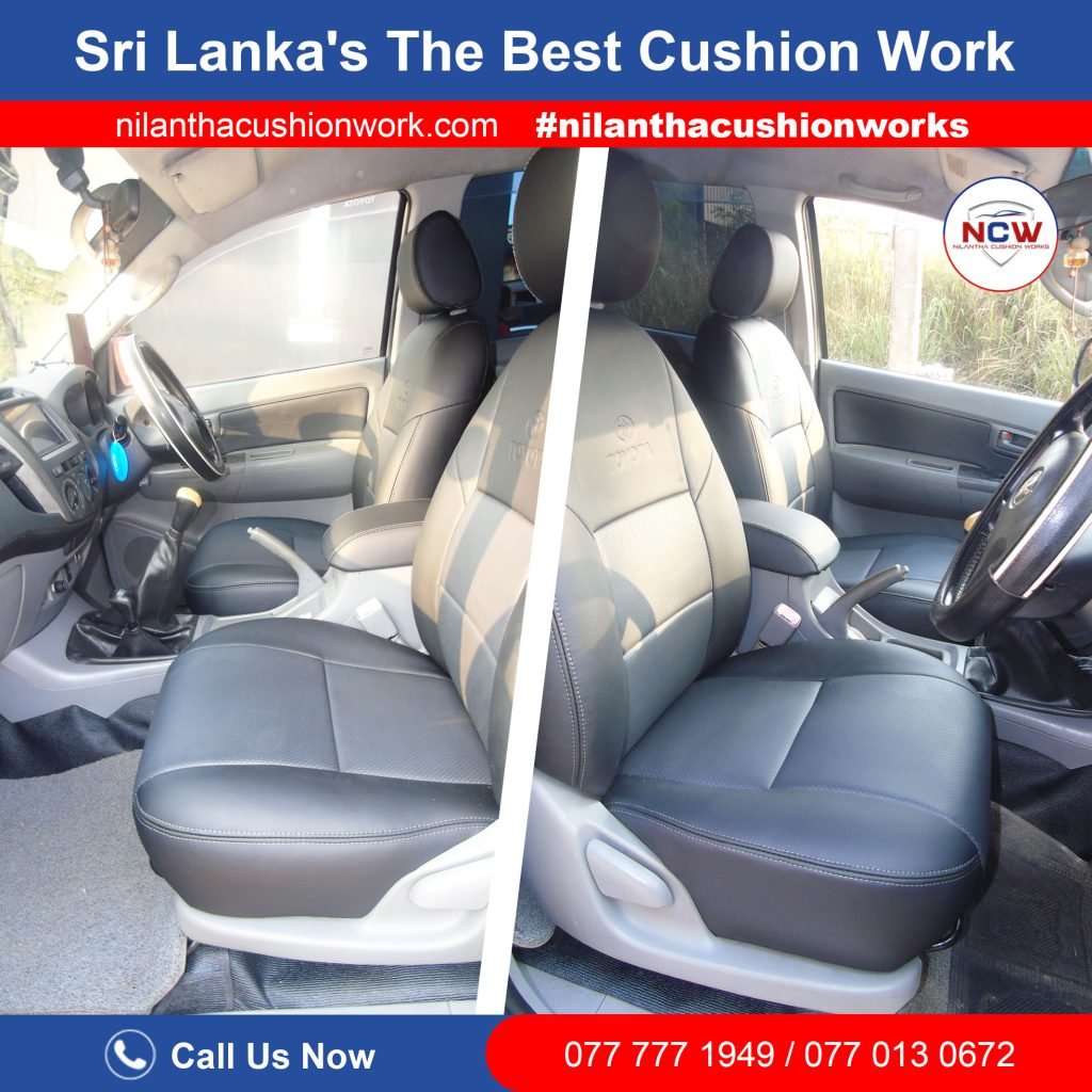 Nilantha Cushion Works Toyota Hilux Double Cab Upgrade 3