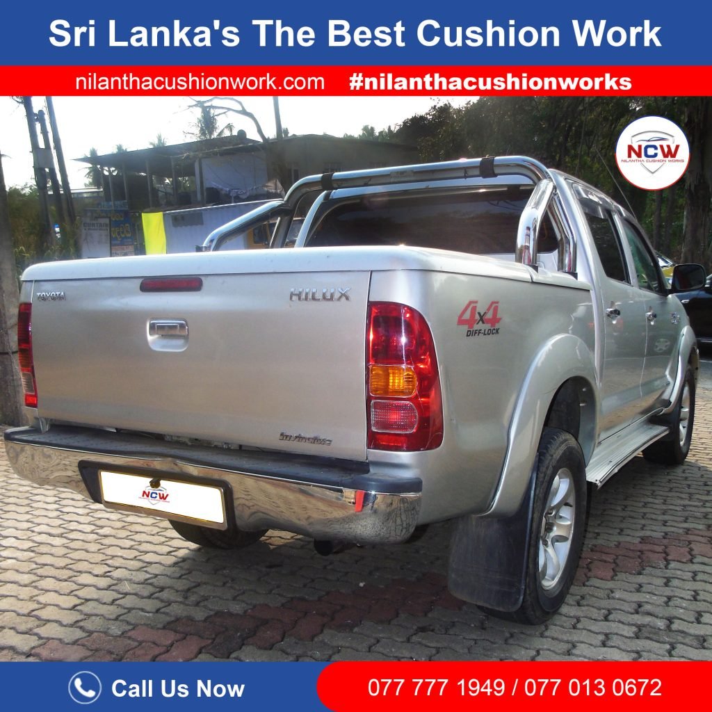 Nilantha Cushion Works Toyota Hilux Double Cab Upgrade 5