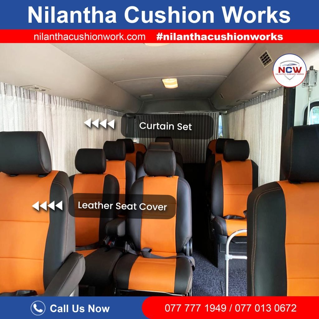 Nilantha Cushion Works Nissan Civilian Bus Upgrade 7-1