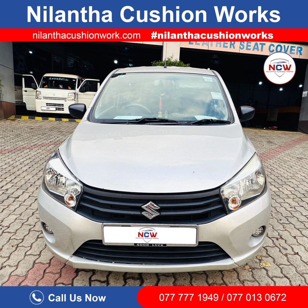 Nilantha Cushion Works Suzuki Celerio Upgrade 1