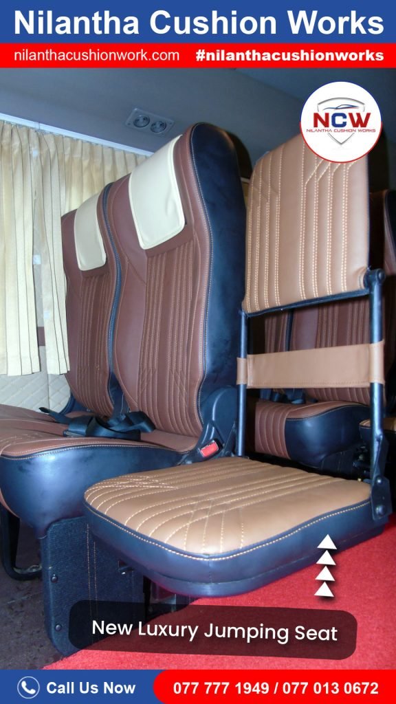 Nilantha Cushion Works Toyota Coaster Bus Upgrade 7