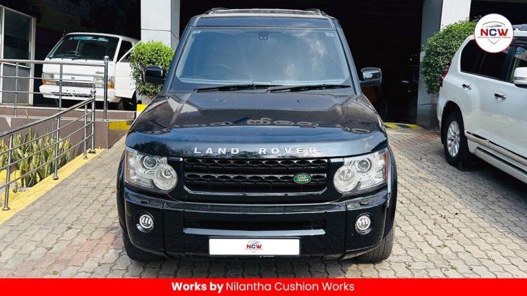 Transform Your Land Rover Discovery with Expert Cushion Craftsmanship by Nilantha Cushion Works: Leather Seat Covers, Dashboard Restoration & More!